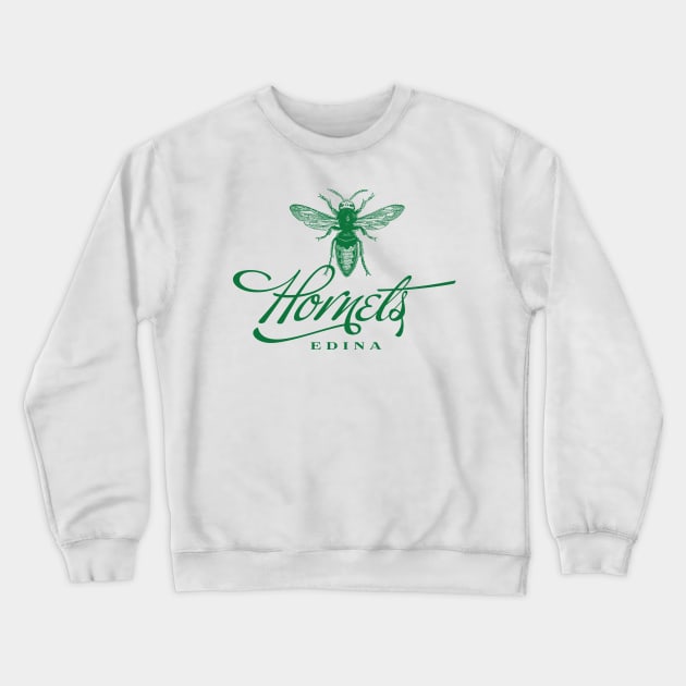 Edina Hornets Crewneck Sweatshirt by MindsparkCreative